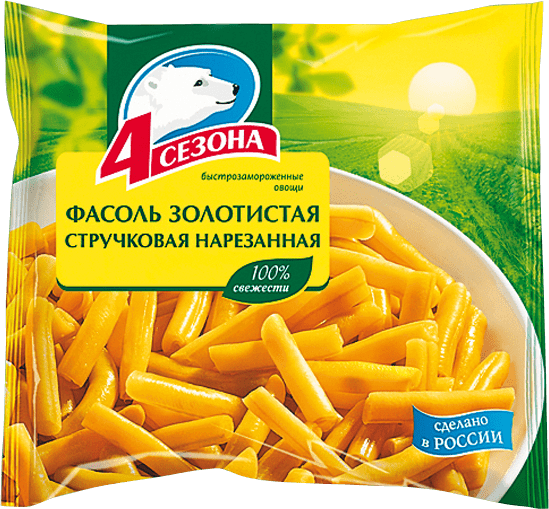 Фасоль золотистая стручковая нарезанная Фасоль золотистая стручковая нарезанная