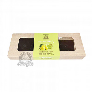 Мармелад  натуральный Яблоко-груша 320гр Мармелад  натуральный Яблоко-груша 320гр