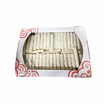 Вафельные трубочки с молочной начинкой в глазури с кокосом Знак Вкуса 2,8кг Вафельные трубочки с молочной начинкой в глазури с кокосом Знак Вкуса 2,8кг