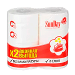Туалетная бумага Sunday Туалетная бумага Sunday