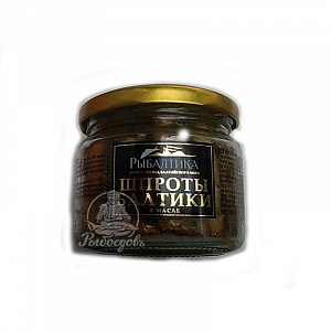 Шпроты  Прибалтики в масле 250 грамм(стекло) Шпроты  Прибалтики в масле 250 грамм(стекло)