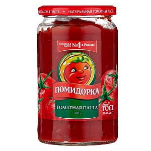 Томатная паста "Помидорка" (ст/б) 720г Томатная паста "Помидорка" (ст/б) 720г