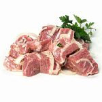 Мясо для шашлыка из свиной шейки  1кг Мясо для шашлыка из свиной шейки  1кг