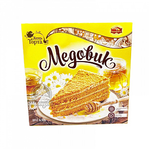 Медовик с натуральным мёдом День Торта 630гр Медовик с натуральным мёдом День Торта 630гр