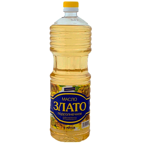 Масло подсолнечное, рафинированное "Злато" 2л Масло подсолнечное, рафинированное "Злато" 2л