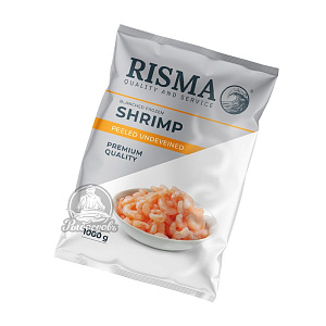 Креветки очищенные бланшированные мороженные 200/300 Risma Креветки очищенные бланшированные мороженные 200/300 Risma