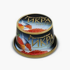 Икра горбуши без консервантов 125гр Восточный берег Икра горбуши без консервантов 125гр Восточный берег