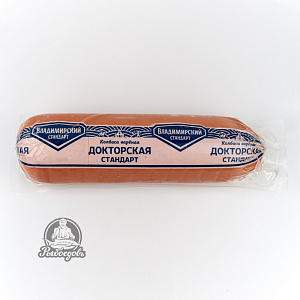 Докторская колбаса Владимирская, варёная 1.2-1.4кг Докторская колбаса Владимирская, варёная 1.2-1.4кг