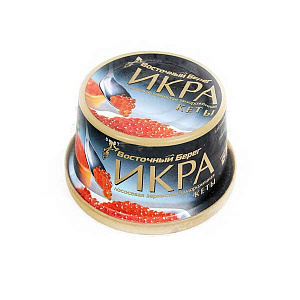 Икра кеты без консервантов 240гр Восточный берег Икра кеты без консервантов 240гр Восточный берег