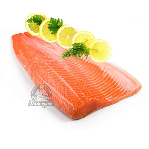 Форель филе без кожи охлажденная Premium 0,7-0,9кг Форель филе без кожи охлажденная Premium 0,7-0,9кг