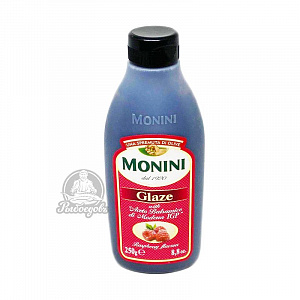 Соус бальзамический со вкусом Малины MONINI 250мл Соус бальзамический со вкусом Малины MONINI 250мл