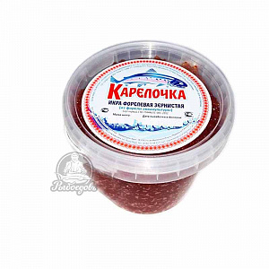 Красная икра форели Карелочка 1кг Красная икра форели Карелочка 1кг