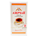 Чай чёрный с ароматом бергамота Азерчай  25 пакетиков Чай чёрный с ароматом бергамота Азерчай  25 пакетиков