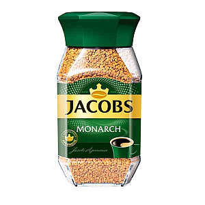 Кофе натуральный растворимый сублимированный Jacobs Monarch 190гр Кофе натуральный растворимый сублимированный Jacobs Monarch 190гр