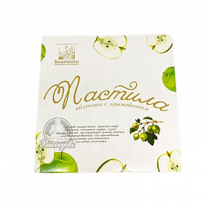 Пастила яблочная с крыжовником Коломчаночка 205гр Пастила яблочная с крыжовником Коломчаночка 205гр