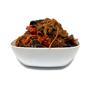 Салат Баклажаны в кисло-сладком соусе Салат Баклажаны в кисло-сладком соусе