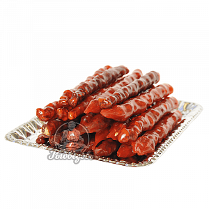 Чурчхела с грецким орехом и гранатовым соком Чурчхела с грецким орехом и гранатовым соком