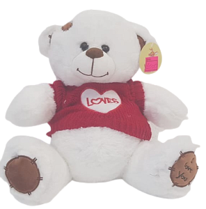 Белый мишка в свитере Loves Белый мишка в свитере Loves