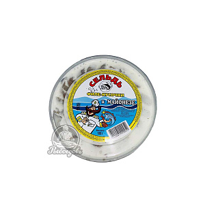 Сельдь филе-кусочки в майонезе 180г Сельдь филе-кусочки в майонезе 180г