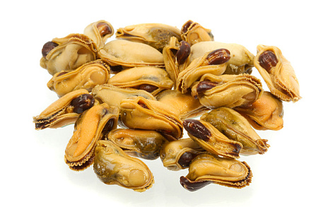 Мидии очищенные, 200-300 (глазурь 5%) Мидии очищенные, 200-300 (глазурь 5%)