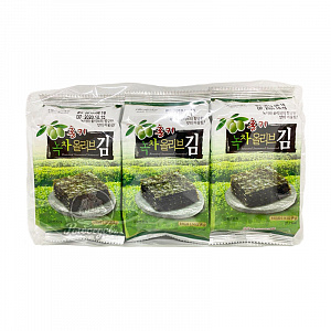 Водоросли с зелёным чаем 3шт Водоросли с зелёным чаем 3шт