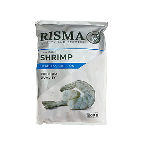 Креветки "Тигровые" б/г в панцире 13/15 свежемороженые Risma 1кг Креветки "Тигровые" б/г в панцире 13/15 свежемороженые Risma 1кг