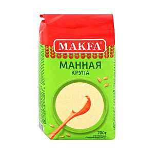 Манная крупа MAKFA 700г Манная крупа MAKFA 700г