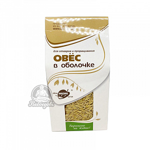 Овёс с оболочке Продукты из живого зерна 400гр Овёс с оболочке Продукты из живого зерна 400гр