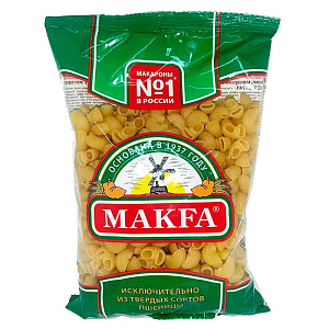 Макароны Улитки МAKFA 400г Макароны Улитки МAKFA 400г